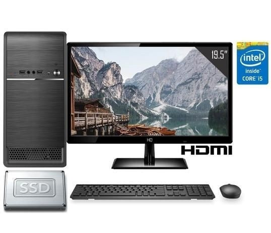 Computador Fácil Intel Core I5 8GB SSD 240GB - Gaamerr maniia 