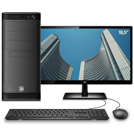 Computador PC CPU Completo Intel Core i7 8GB 2TB Monitor 19.5" - Gaamerr maniia 