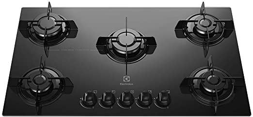 Cooktop à Gás Electrolux KE5GP 5 Bocas e Mesa em Vidro Temperado - Bivolt - Gaamerr maniia 