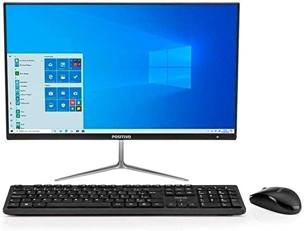 Desktop All In One Positivo Union C4500A-21 Intel Celeron 4GB 500GB Full HD 21,5¿ W10 - Gaamerr maniia 