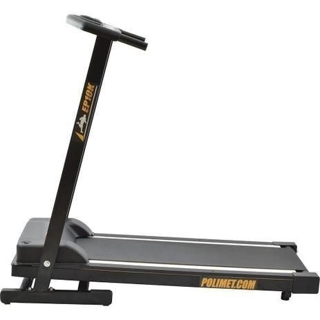 Esteira Ergométrica Elétrica Polimet EP-10K Preta – Bivolt - ofertasbacanassss