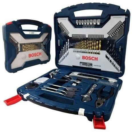 Estojo Kit Jogo de Ferramentas com 103 Peças X-Line X103TiN Bosch - ofertasbacanassss