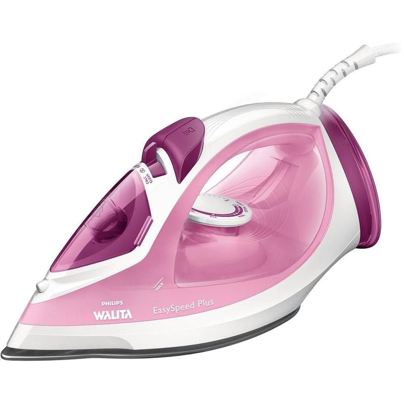 Ferro de Passar à Vapor Philips Easyspeed Plus Rosa Ri2146/44 - ofertasbacanassss