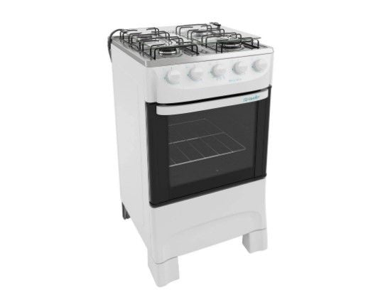 Fogão 4 Bocas Moderatto Mueller Branco - ofertasbacanassss