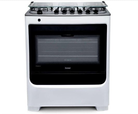Fogão 6 Bocas Branco Bivolt - Consul - ofertasbacanassss