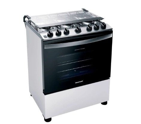 Fogão 6 Bocas Brastemp Branco - ofertasbacanassss