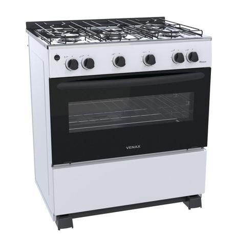 Fogão A Gás 5 Bocas Venax Picasso Branco Bivolt - ofertasbacanassss