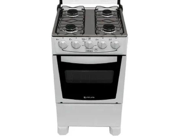 Fogão Mônaco Branco 4 Bocas Atlas - ofertasbacanassss