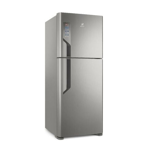 Geladeira/Refrigerador Electrolux Duplex TF55S Top Freezer 431L Platinum - 220V - ofertasbacanassss