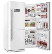 Geladeira/Refrigerador Electrolux Frost Free Bottom Freezer 454 Litros DB53 - ofertasbacanassss