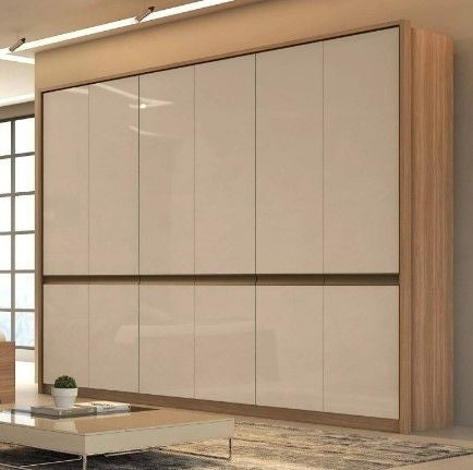 Guarda Roupa Casal 6 Portas 6 Gavetas Urban Móveis Lopas Carvalho - ofertasbacanassss