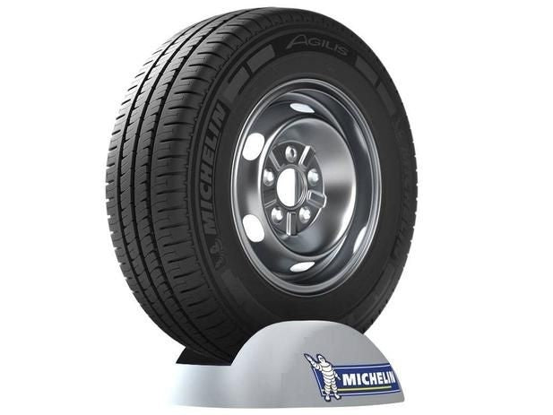 Pneu Aro 15" Michelin 205/70R15C - Agilis R 104R - ofertasbacanassss