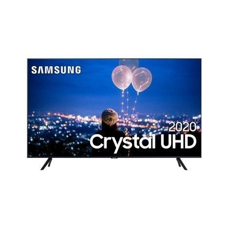 Samsung Smart TV 65" Crystal UHD 65TU7000 4K 2020, Wi-fi, Borda Infinita, Controle Remoto Único, Visual Livre de Cabos, Bluetooth, Processador Crystal 4K - ofertasbacanassss