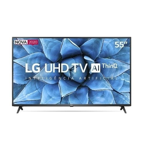Smart Tv 55" LG 55UN7310 4K 4HDMI 2 USB Wi-Fi Inteligência Artificial Thinq Ai - ofertasbacanassss