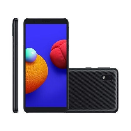 Smartphone Samsung Galaxy A01 Core, 8MP, 5,3'', 32GB, Dual Chip, Preto - A013M - ofertasbacanassss