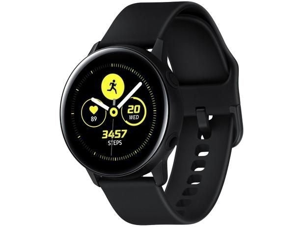 Smartwatch Samsung Galaxy Watch Active - Preto - ofertasbacanassss