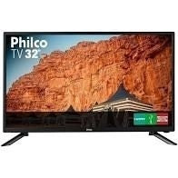 TV LED 32" Philco Ptv32f10d HD com Receptor de Sinal de Tv Digital Integrado 2 HDMI 1 USB - ofertasbacanassss